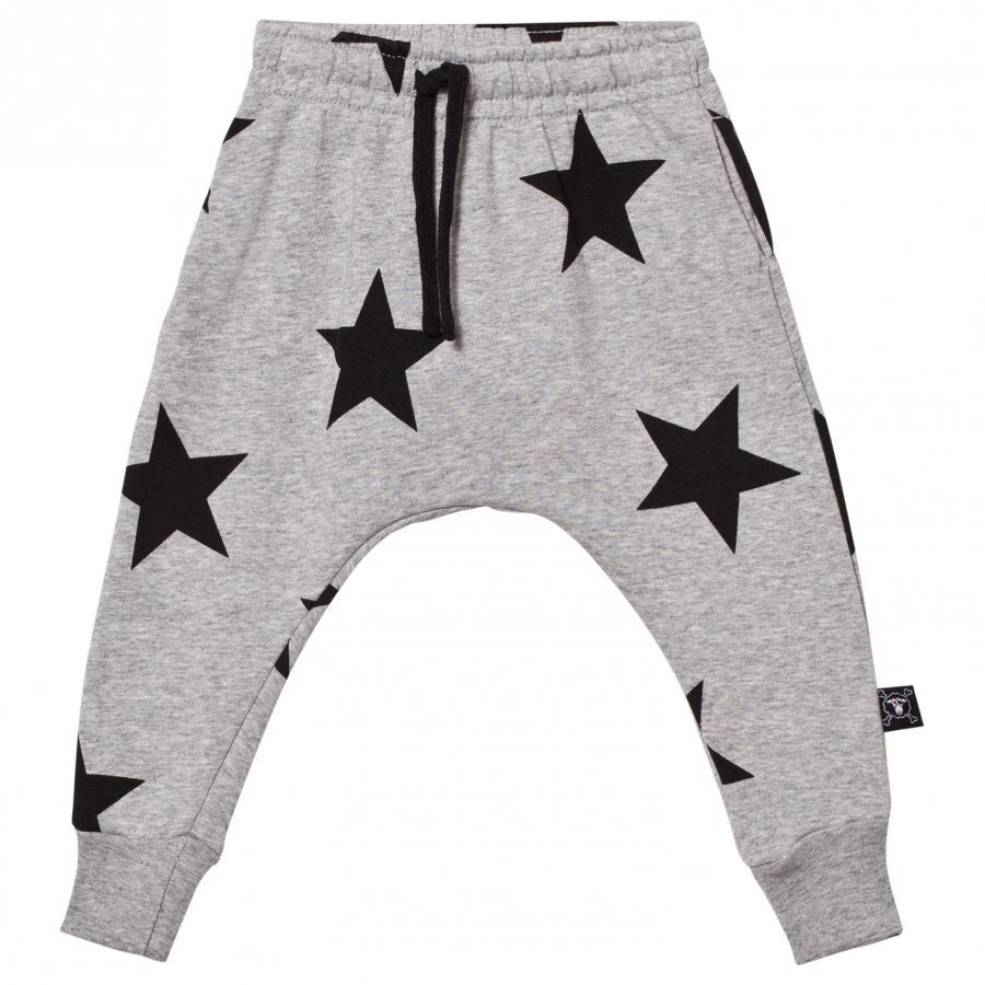 Nununu Star Baggy Pants Heather Grey Verryttelyhousut