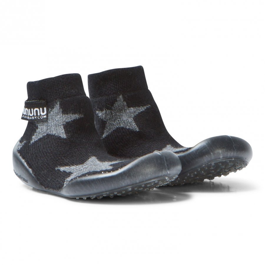 Nununu Star Collegien Slippers Black Vauvan Kengät