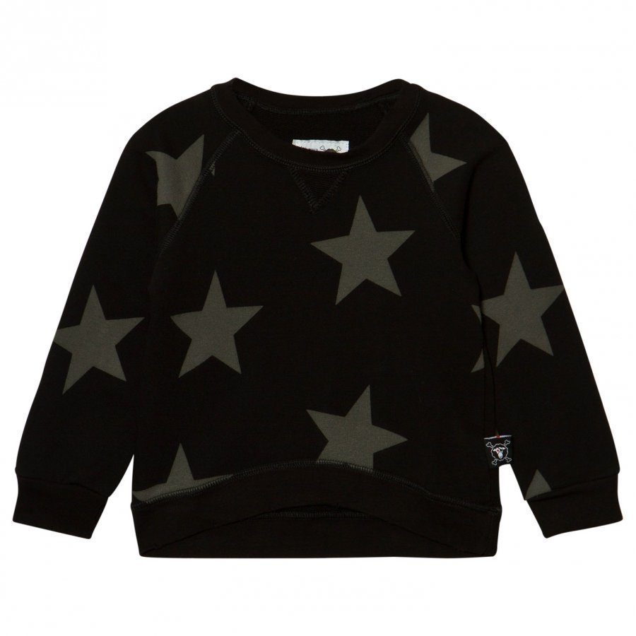 Nununu Star Sweatshirt Black Oloasun Paita