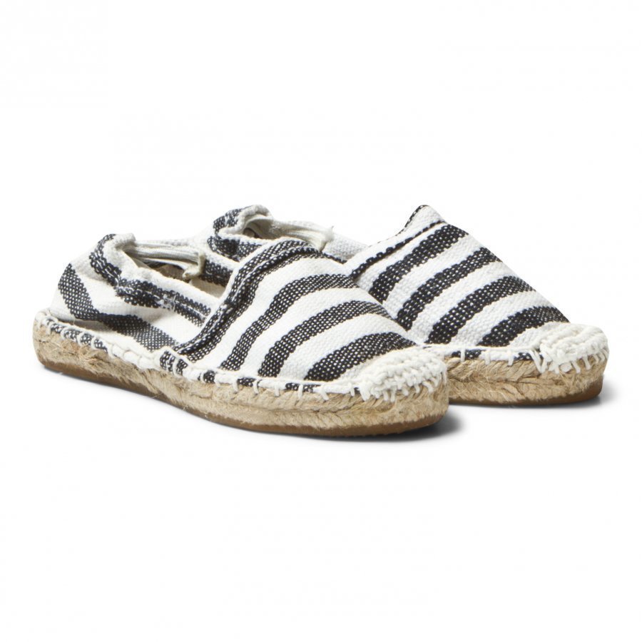 Oas Kid's Black Stripe Espadrilles Espadrillot