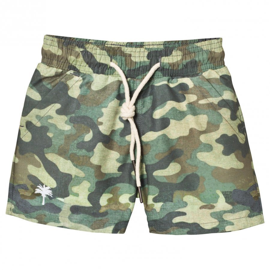 Oas Kid's Cammo Swim Trunks Uimahousut