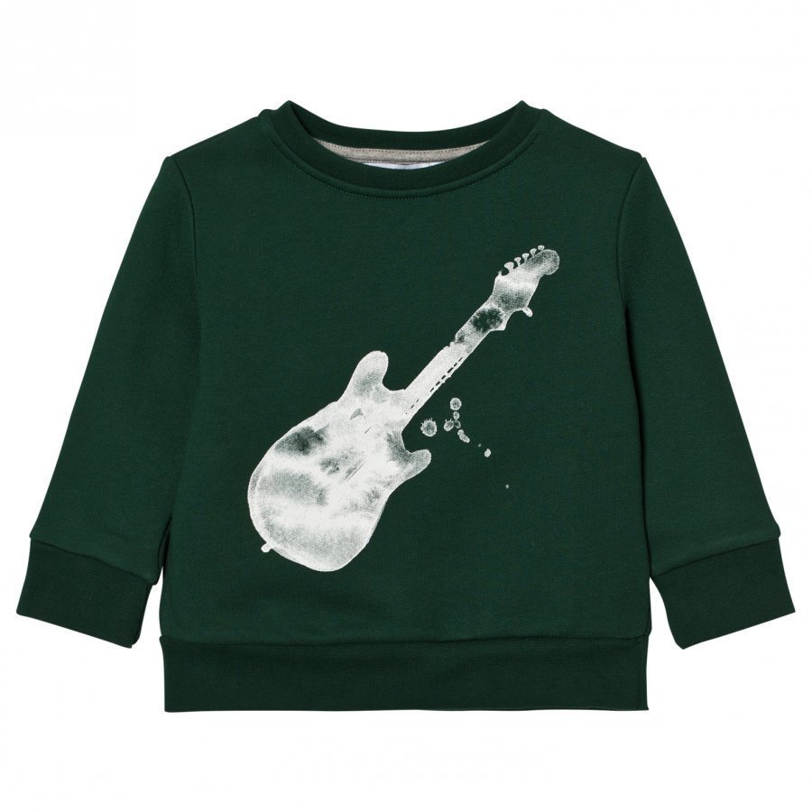 One We Like Basic Gitarr Sweatshirt Posy Green Oloasun Paita