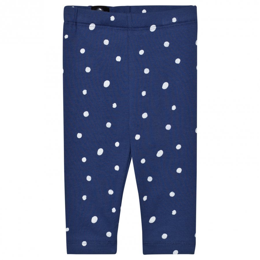 One We Like Dots Baby Leggings Twilight Blue Legginsit