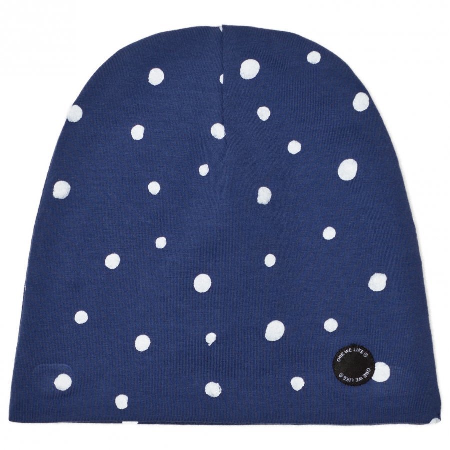 One We Like Dots Hat Blue Pipo