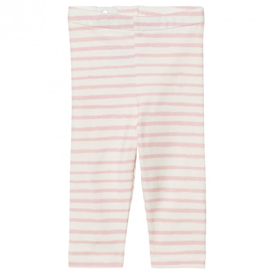 One We Like Stripe Baby Leggings Pristine White Legginsit