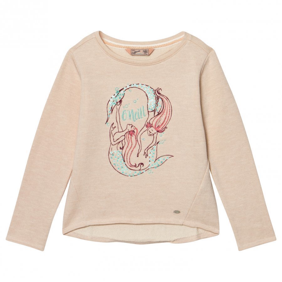 Oneill Pink Mermaid Bay Graphic Sweatshirt Oloasun Paita