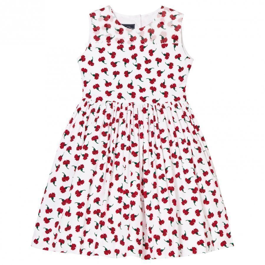 Oscar De La Renta Carnation Bud Party Dress Juhlamekko