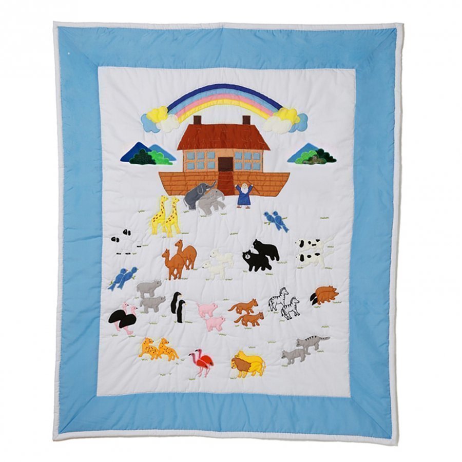 Oskar & Ellen Cot Quilt Noahs Ark Huopa