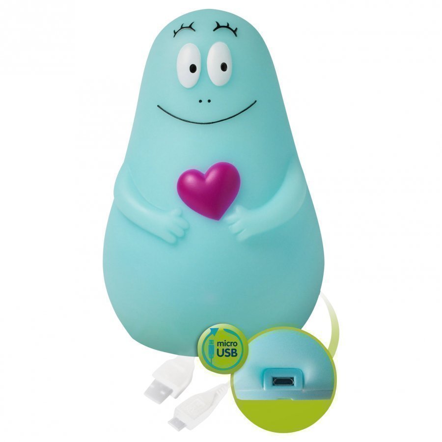 Pabobo Barbapapa Lumilove Night Light Blue Yövalo