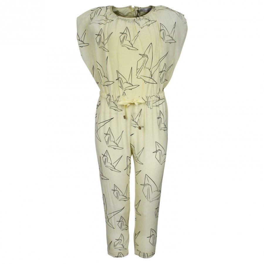 Pale Cloud Drew Jumpsuit Yellow Potkupuku