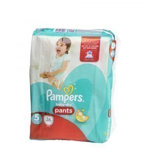 Pampers Baby-Dry 5 12-18 Kg Housuvaippa 36 Kpl