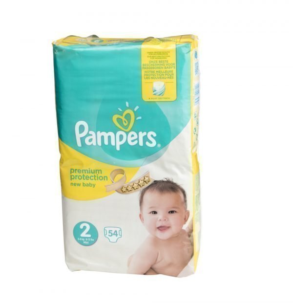 Pampers New Baby 2 3-6 Kg Teippivaippa 54 Kpl