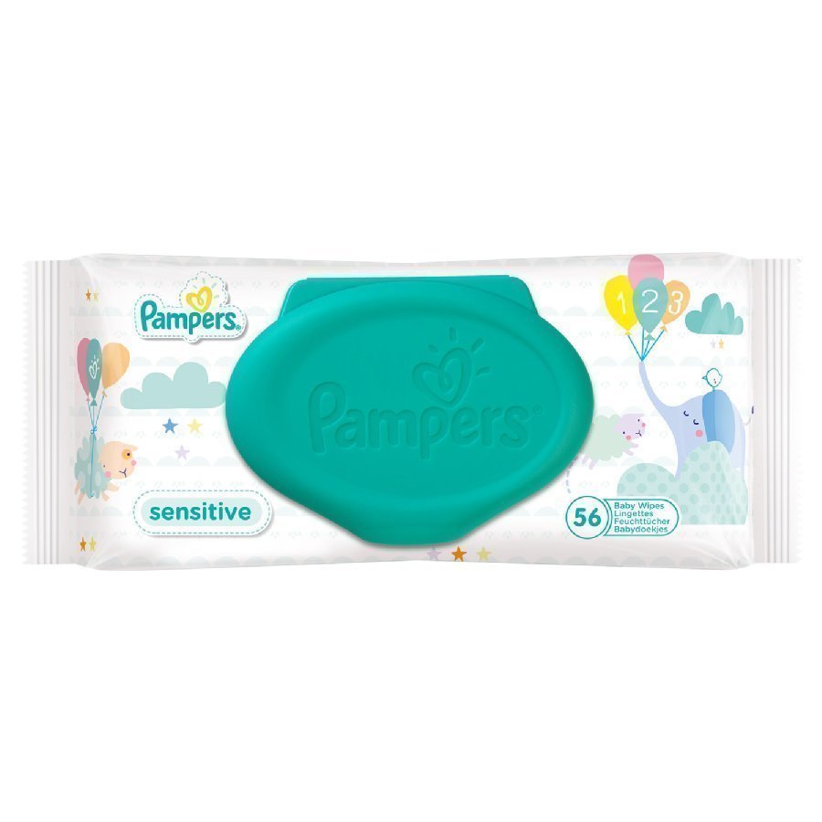 Pampers Puhdistuspyyhkeet Sensitive 56 Kpl