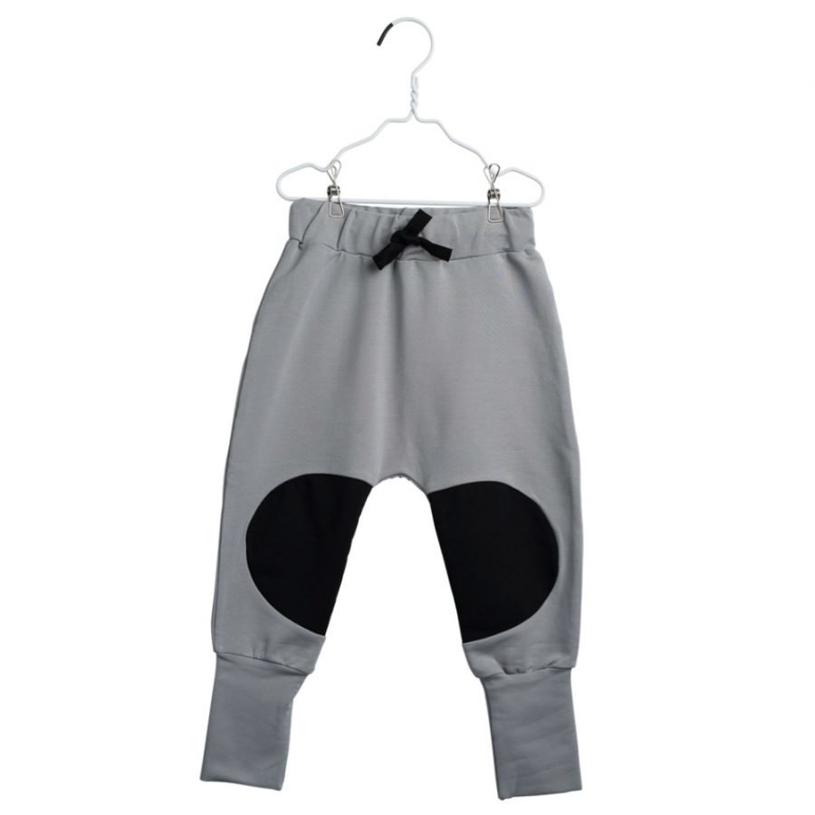 Papu Grey Loose Baggy Lasten Trikoohousut