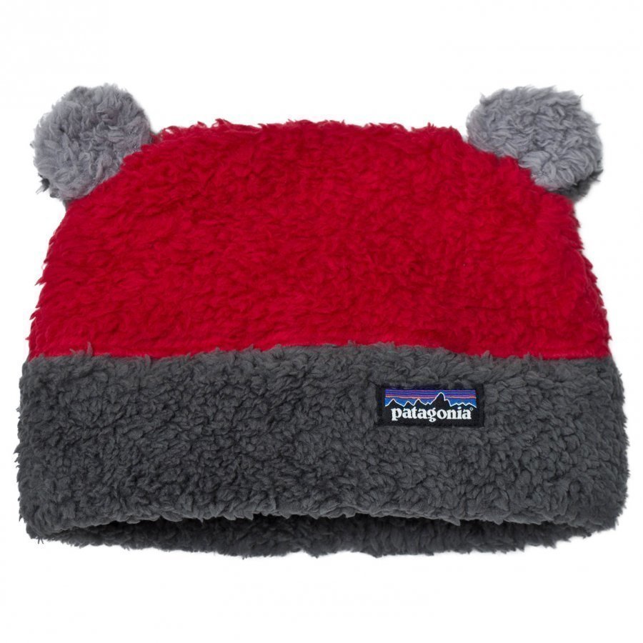 Patagonia Baby Furry Friends Hat Classic Red Pipo