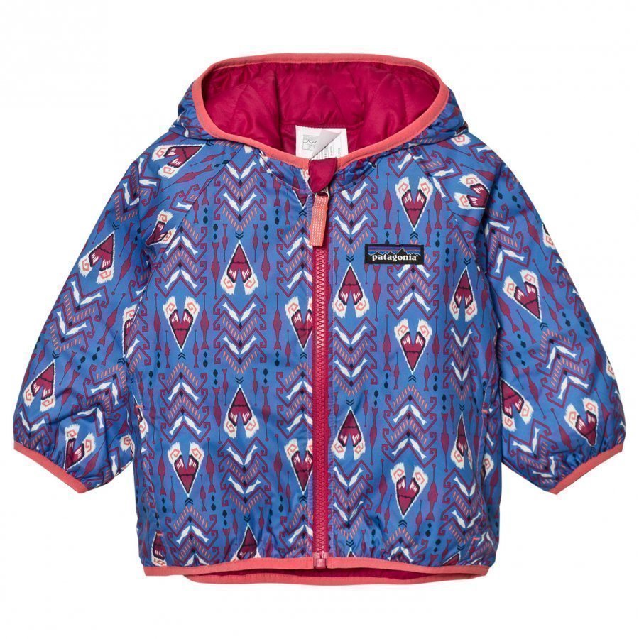 Patagonia Baby Reversible Puff-Ball Jacket Tipikat Oasis Blue Kuoritakki