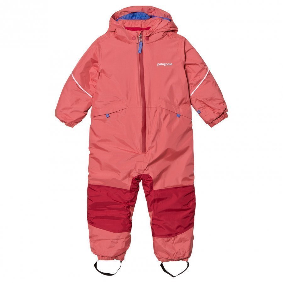 Patagonia Baby Snow Pile Snow Suit Indy Pink Toppahaalari