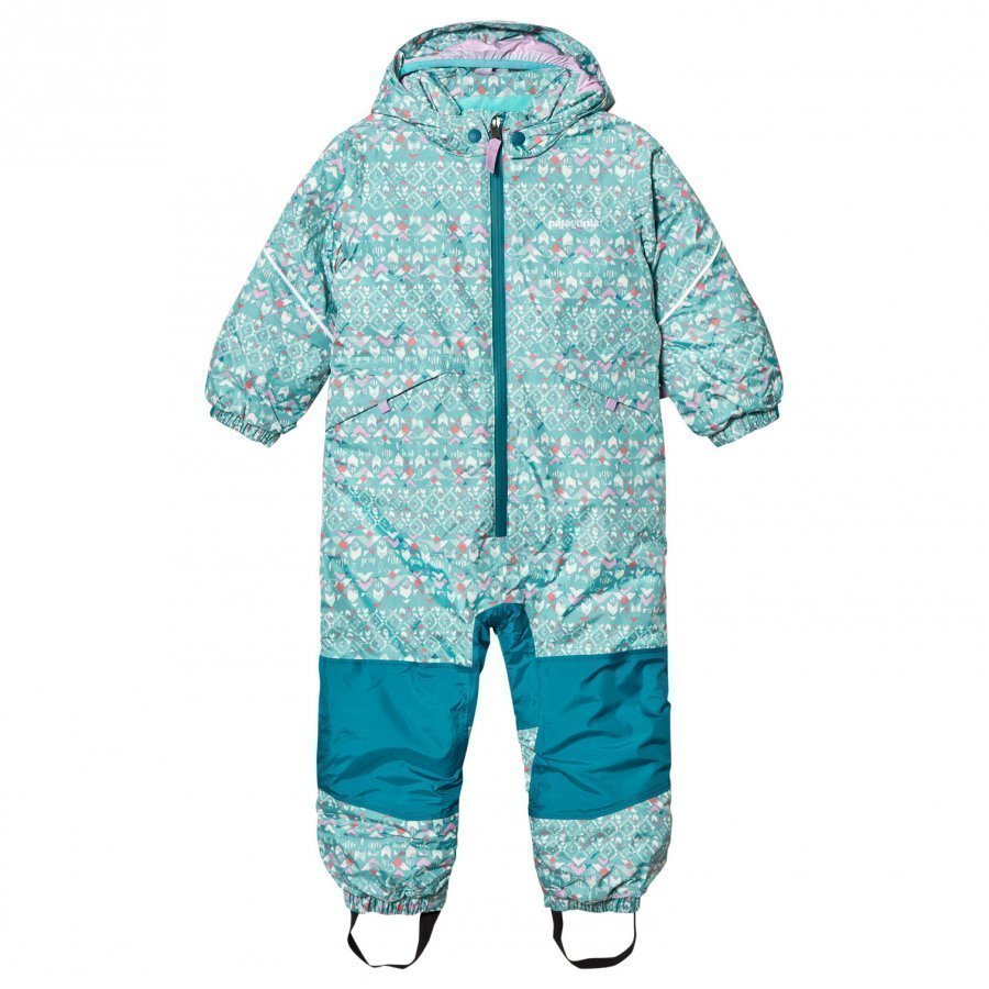 Patagonia Baby Snow Pile Snow Suit Strait Blue Toppahaalari