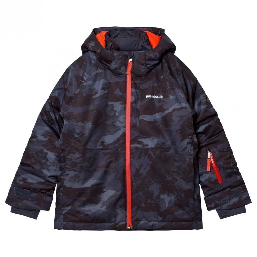 Patagonia Snowshot Jacket El Nino Camo Black Toppatakki