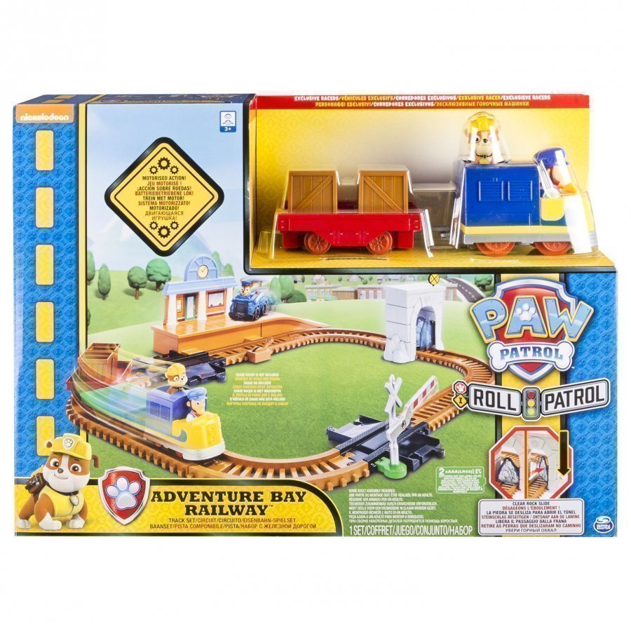 Paw Patrol On A Roll Rescue Train Set Leluajoneuvosarja