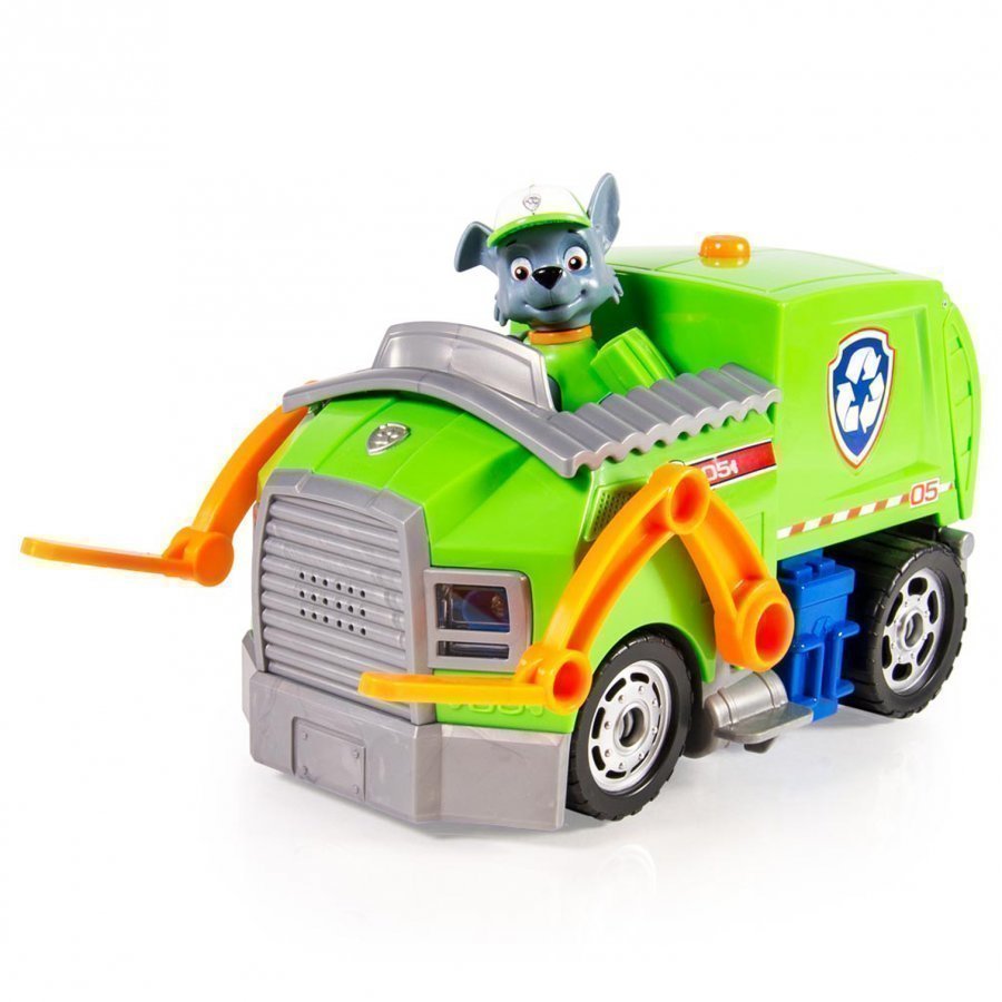 Paw Patrol Rocky's Recycling Truck Leluajoneuvosarja