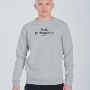 Peak Performance Jr Orig C Neule Harmaa