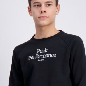 Peak Performance Jr Orig C Neule Musta