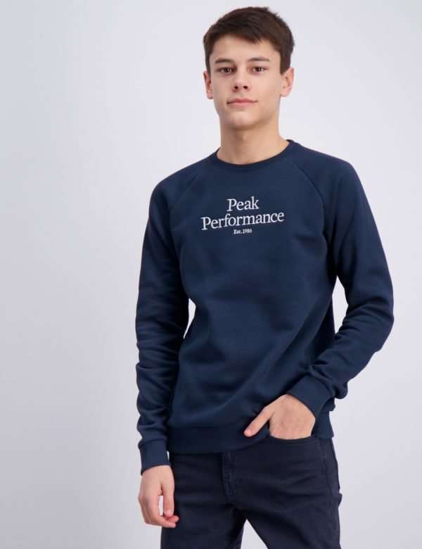 Peak Performance Jr Orig C Neule Sininen