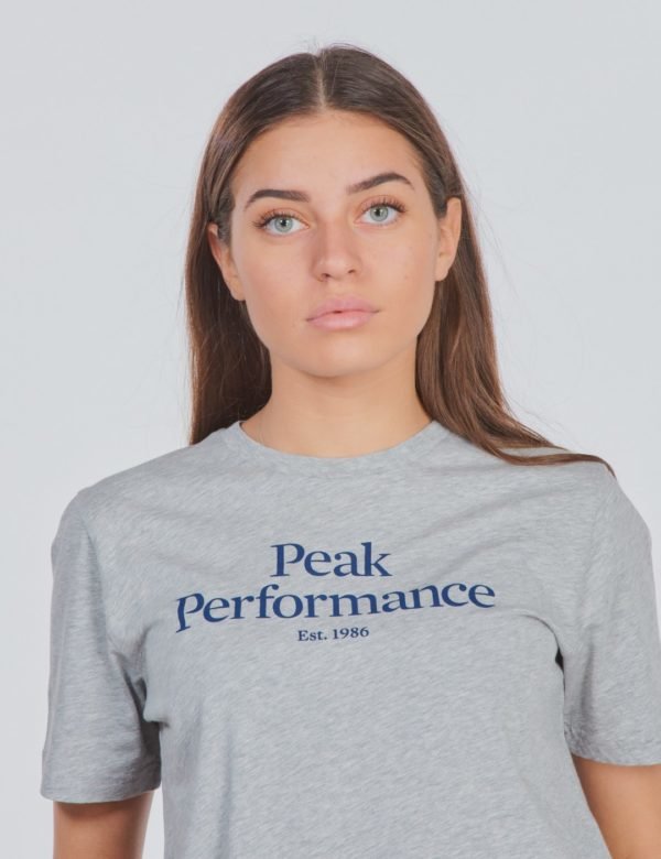 Peak Performance Jr Orig T T-Paita Harmaa