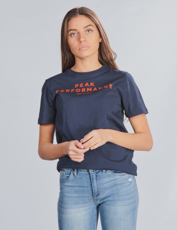 Peak Performance Jr Orig T T-Paita Sininen