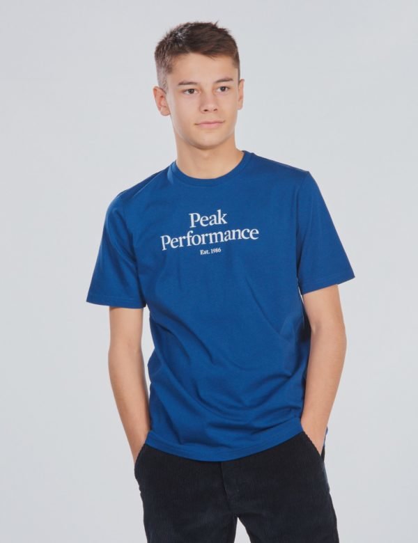 Peak Performance Jr Orig T T-Paita Sininen