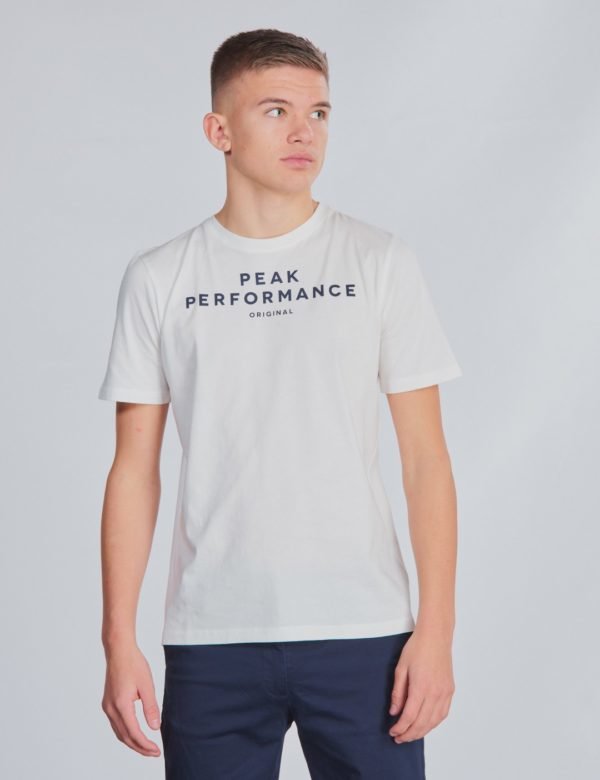 Peak Performance Jr Orig T T-Paita Valkoinen