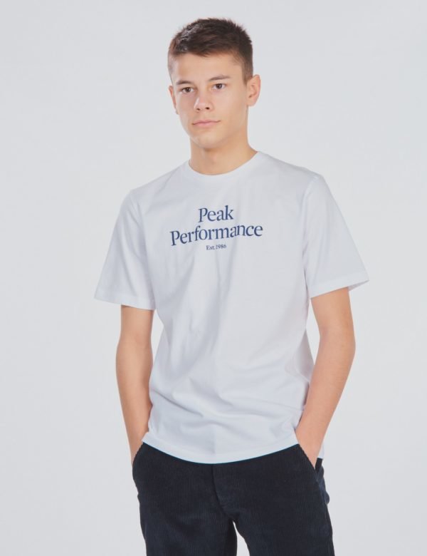 Peak Performance Jr Orig T T-Paita Valkoinen