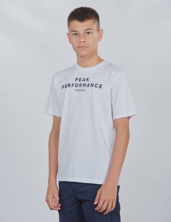 Peak Performance Jr Orig T T-Paita Valkoinen