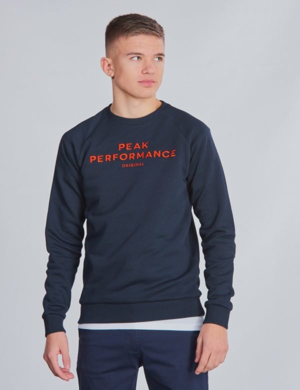 Peak Performance Jr Origc Neule Sininen