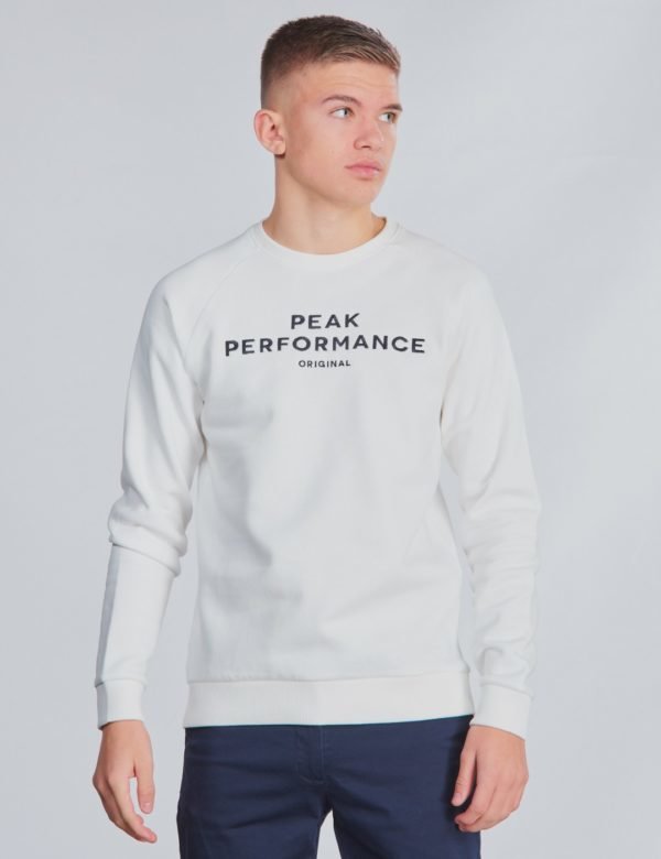 Peak Performance Jr Origc Neule Valkoinen