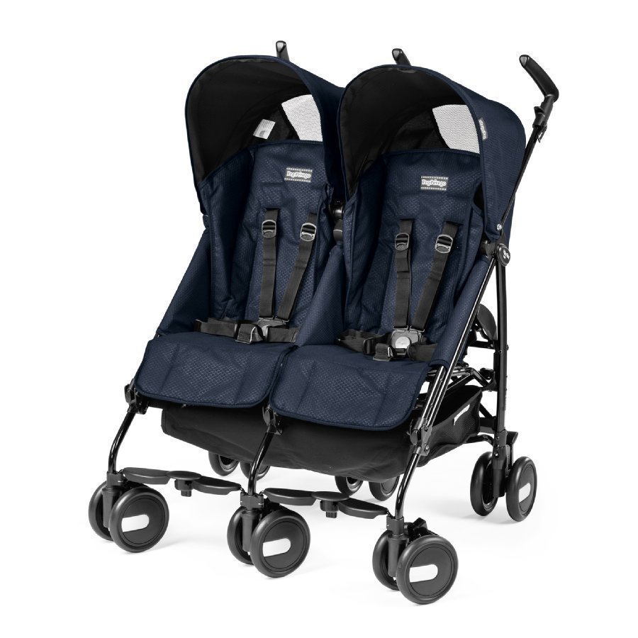 Peg Perego Pliko Mini Twin Mod Navy Kaksosrattaat