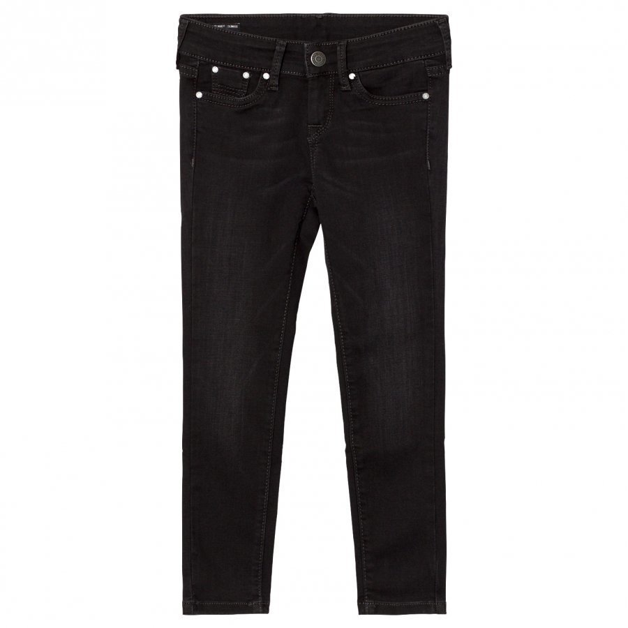 Pepe Jeans Black Washed Pixelette Skinny Jeans Farkut