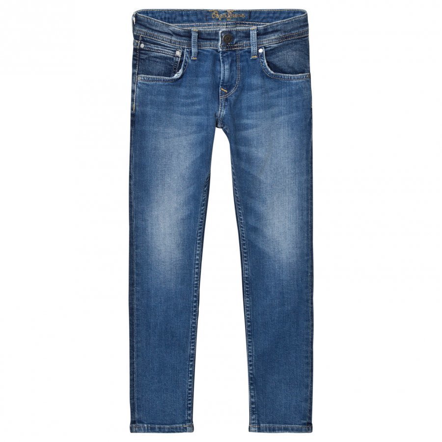 Pepe Jeans Blue Mid Wash Finlay Skinny Jeans Farkut