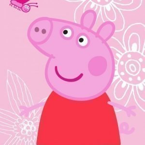 Peppa Pig Matto Butterfly 95 x 133 cm