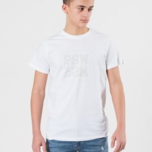 Perrelli Street Wear Jazier Ss Tee T-Paita Valkoinen