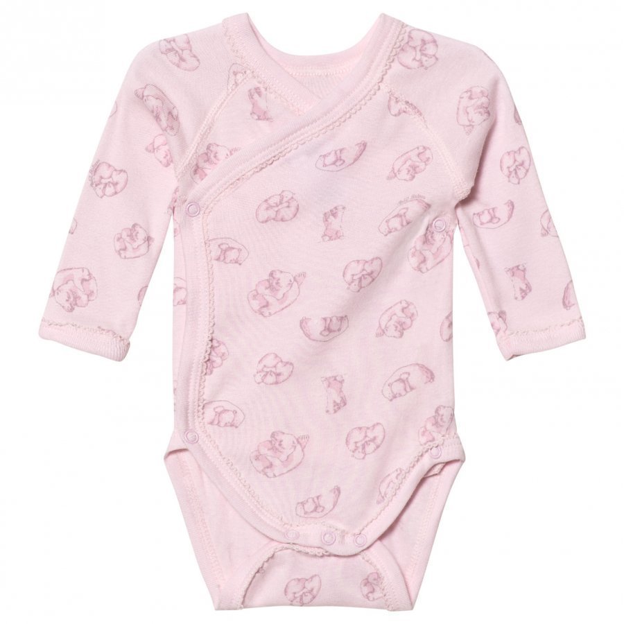 Petit Bateau Bear Pink Baby Body