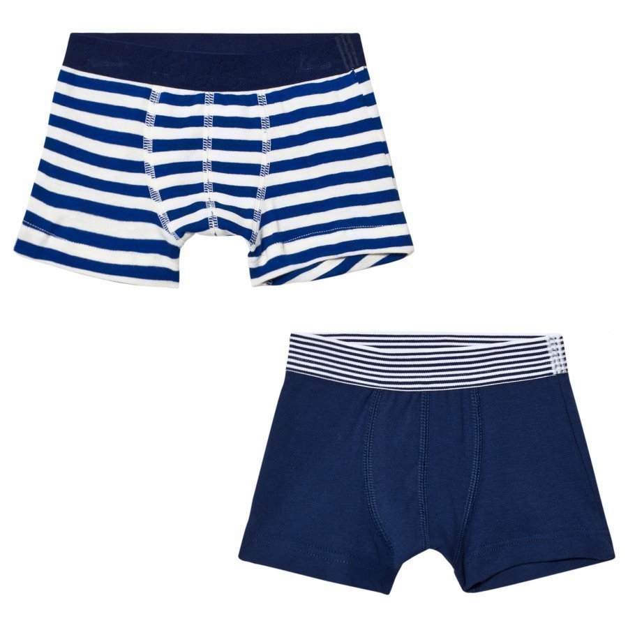 Petit Bateau Blue Boxers 2 Pack Bokserit