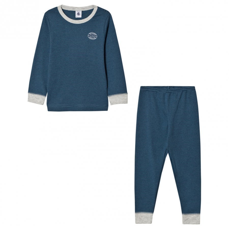 Petit Bateau Blue Stripe Pyjamas Yöpuku