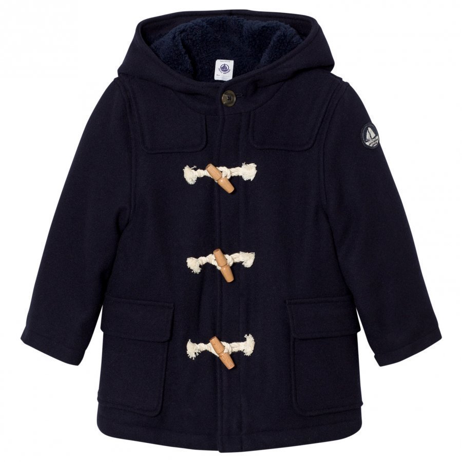 Petit Bateau Duffle Coat Marine Duffelitakki