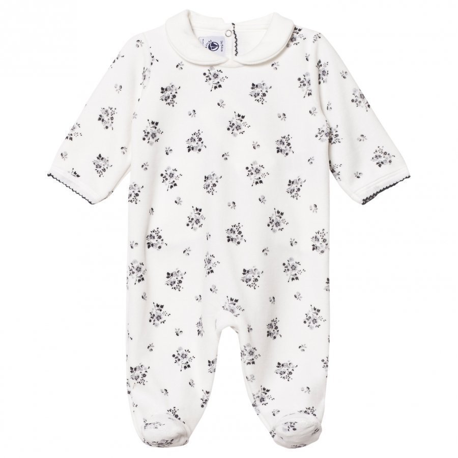 Petit Bateau Footed Baby Body Creme Body