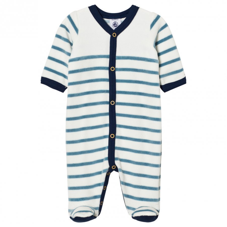 Petit Bateau Footed Baby Body Creme Body