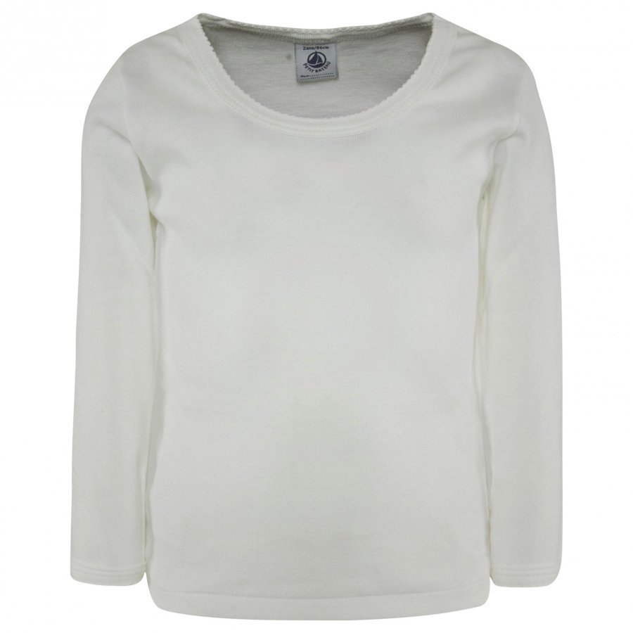 Petit Bateau Girly Longsleeve Tee Shirt Pitkähihainen T-Paita