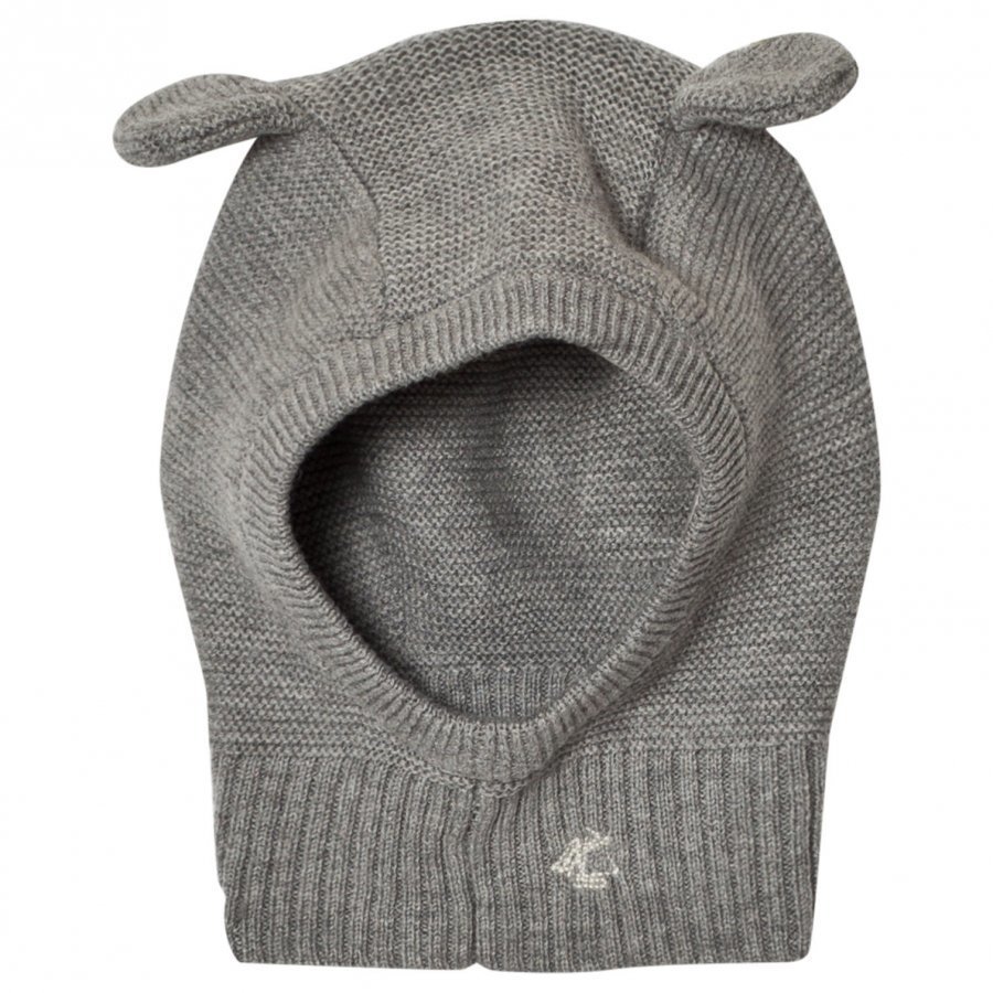 Petit Bateau Knitted Balaclava Grey Kypäräpipo