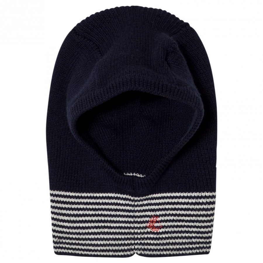 Petit Bateau Knitted Balaclava Marine Kypäräpipo